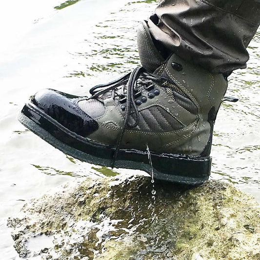 Fly Fishing Shoes Aqua Sneakers Breathable Rock Sport Wading Waders Felt Sole Boots Quick-drying No-slip For Fish Pants Clothing - Premium Shoes from Lizard Vigilante - Just $139.99! Shop now at Lizard Vigilante