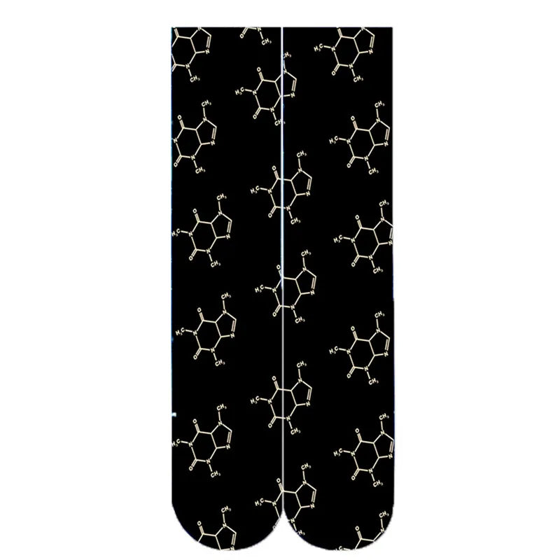 Leopard Snake Sexy Novelty Socks for Women – High Knee Fun & Fashion - Premium socks from Lizard Vigilante - Just $16.99! Shop now at Lizard Vigilante