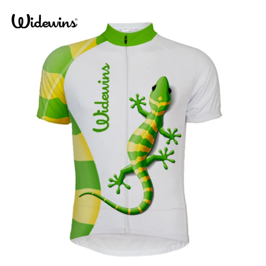 Green House Lizard Man Cycling Jersey Short Sleeve Jersey Bike Bicycle Clothing - Premium bicycle shirt from Lizard Vigilante - Just $23.99! Shop now at Lizard Vigilante