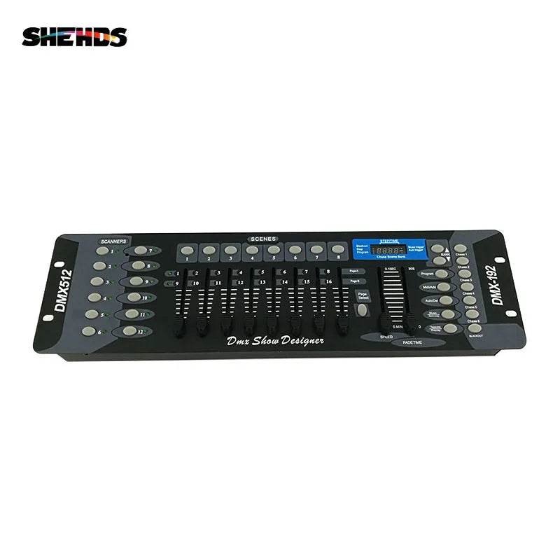 SHEHDS NEW 192 DMX Controller DJ Equipment DMX 512 Console Stage Lighting For LED Par Moving Head Spotlights DJ Controlle - Premium  from Lizard Vigilante - Just $72.99! Shop now at Lizard Vigilante