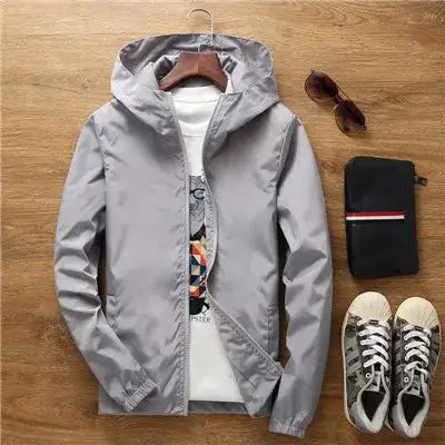 2024 New Women‘s Jacket Outerwear Spring Autumn Hooded Casual Windbreaker Coat Summer Sunscreen Clothing Family Size 7XL A8