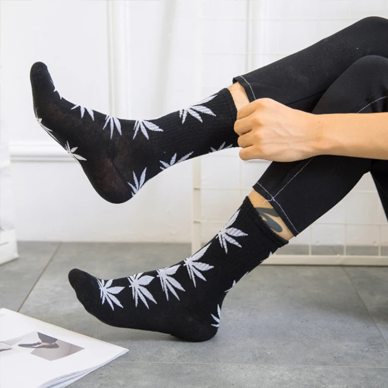 420 Unisex Ankle Sock Hemp Pot Leaf Female Rock Sox Weed Skateboard Hip Hop Men's Socks - Premium Socks from Lizard Vigilante - Just $14.20! Shop now at Lizard Vigilante