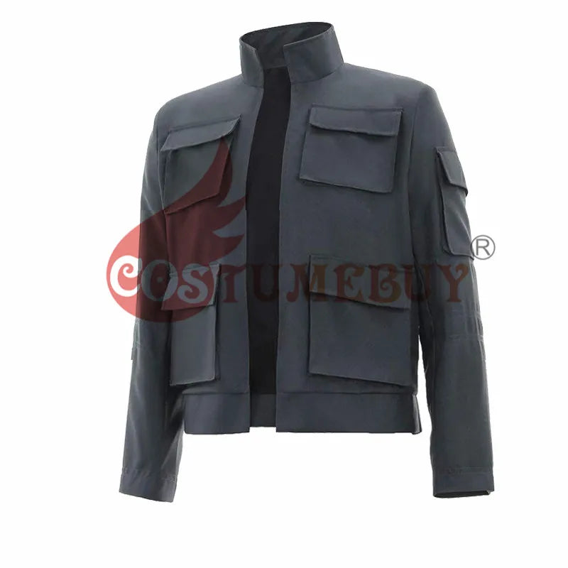 Empire Wars Captain Solo Cosplay Costume - Unisex Han Solo-Inspired Adult Long Sleeve Coat Jacket Top - Premium costume from Lizard Vigilante - Just $59.99! Shop now at Lizard Vigilante