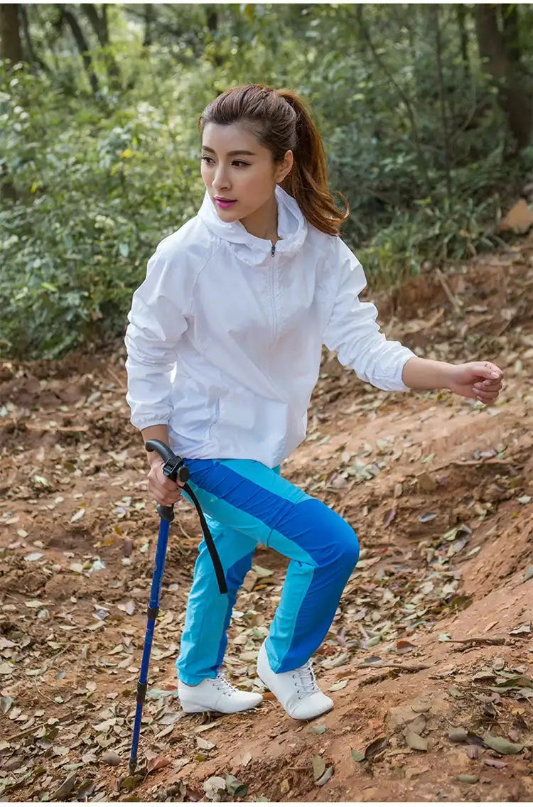 TRVLWEGO Outdoor Running Camping Hiking Bike Sport Jacket UV Proof Ultralight Waterproof Windbreaker Light Rain Proof Coat