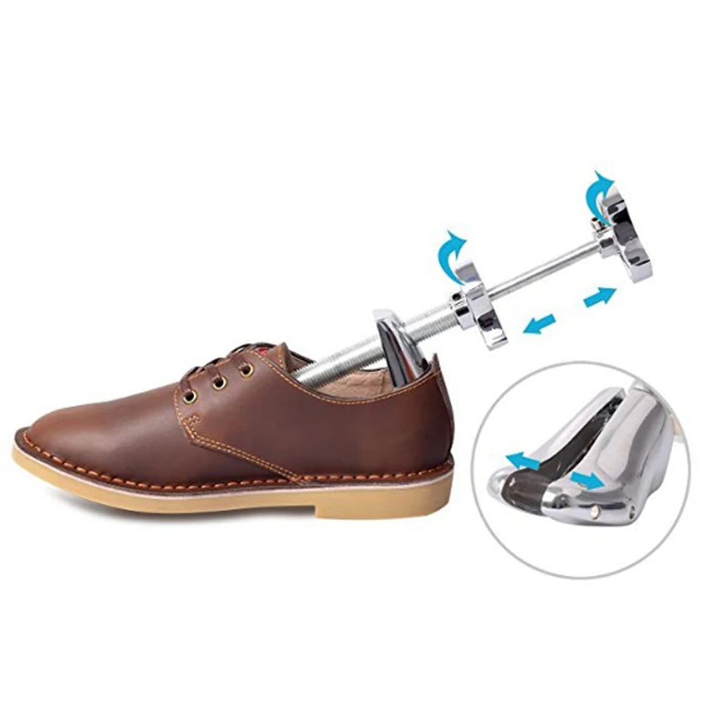 Premium Metal Shoe Stretcher for Women and Men – Adjustable Width and Length Shoe Tree for EU Sizes 35-45 with Pressure Relief Plugs - Premium shoe stretcher from Lizard Vigilante - Just $74.99! Shop now at Lizard Vigilante