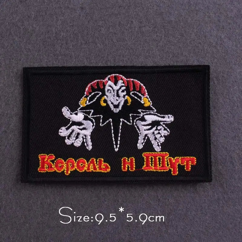 Metal Band Patches For Clothes Music Band Patch Iron On Patches On Clothes Hippie Rock Patch Punk Badge Stickers Appliques - Premium  from Lizard Vigilante - Just $2.99! Shop now at Lizard Vigilante