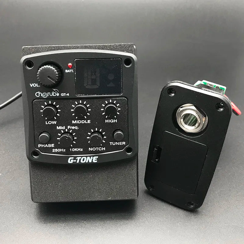 CHERUB G-TONE: Unleash the Beast –  Pro Acoustic Guitar Preamp with Tuner - Premium amp from Lizard Vigilante - Just $66.99! Shop now at Lizard Vigilante