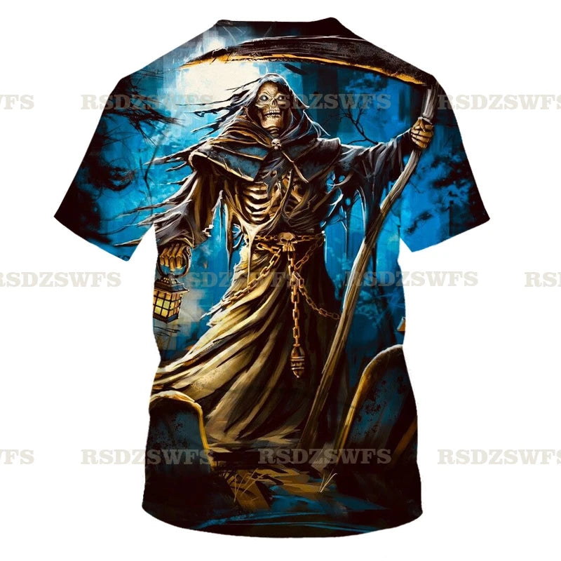 Skull Chug Society – 3D Beer-Drinking T-Shirt for Rockers, Rebels & Weekend Warriors - Premium tee from dsers - Just $54.99! Shop now at Lizard Vigilante