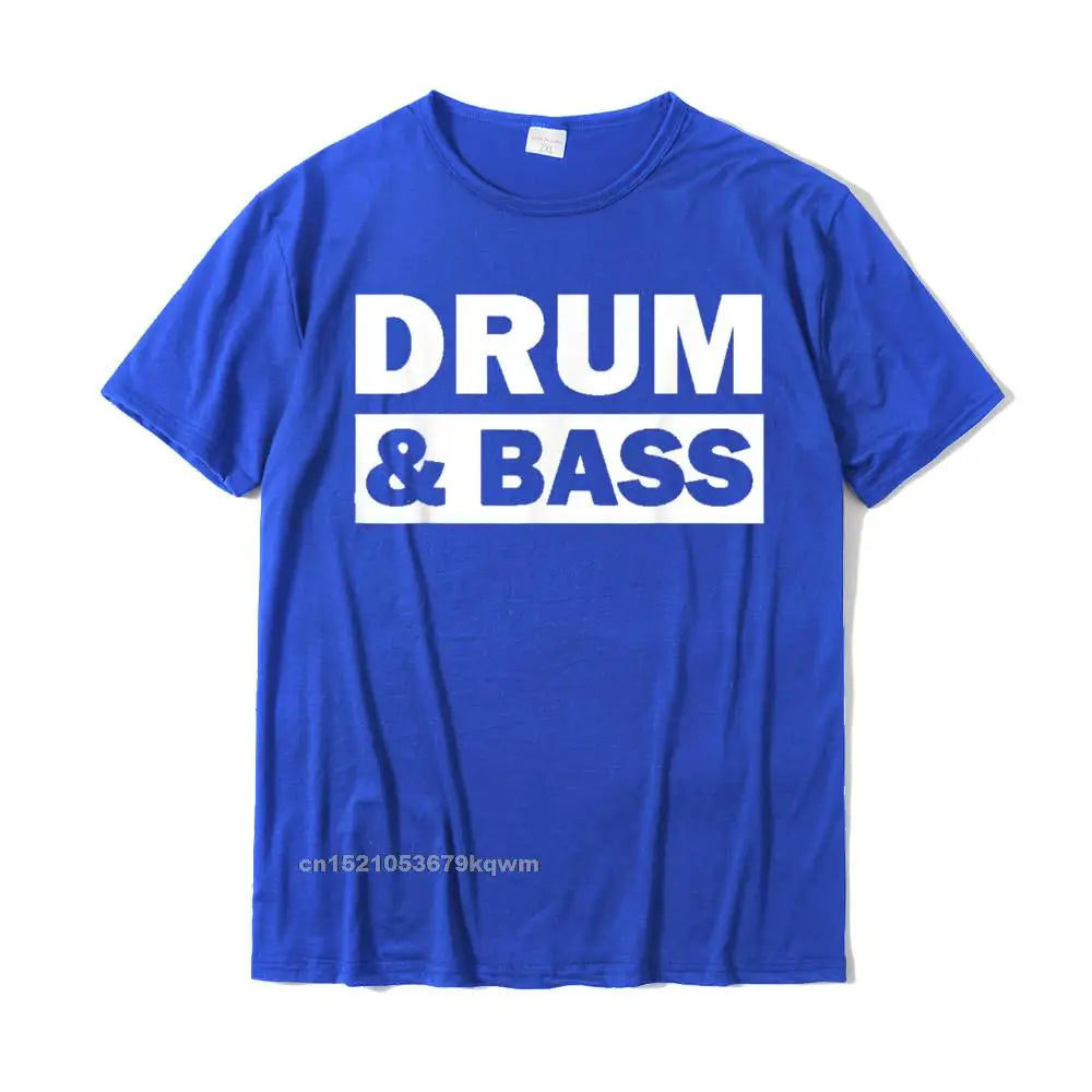 Drum And Bass Music Dnb Shirt For DJs Print Men T Shirt Rife Cotton Tees Funny Camisas Hombre Short Sleeve Clothing - Premium  from Lizard Vigilante - Just $22.99! Shop now at Lizard Vigilante