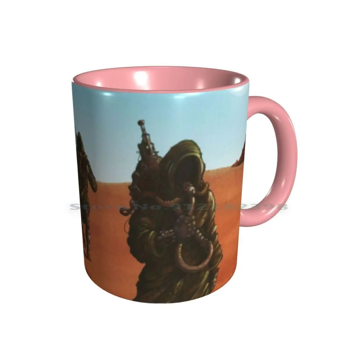 Sleep-Dopesmoker Ceramic Mug – Doom Metal Album Cover Coffee Cup for Music Fans - Premium mug from Lizard Vigilante - Just $19.99! Shop now at Lizard Vigilante