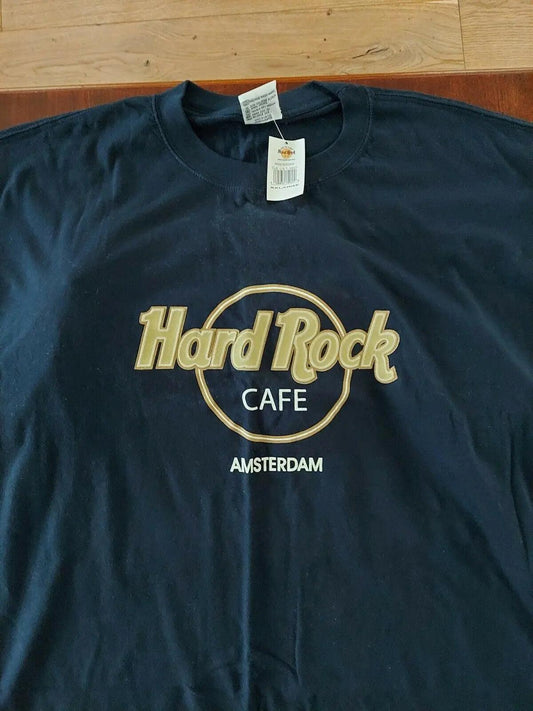 Hard Rock Cafe Tshirt Amsterdam XXL Heavy Metal Tee Shirt - Lizard Vigilante