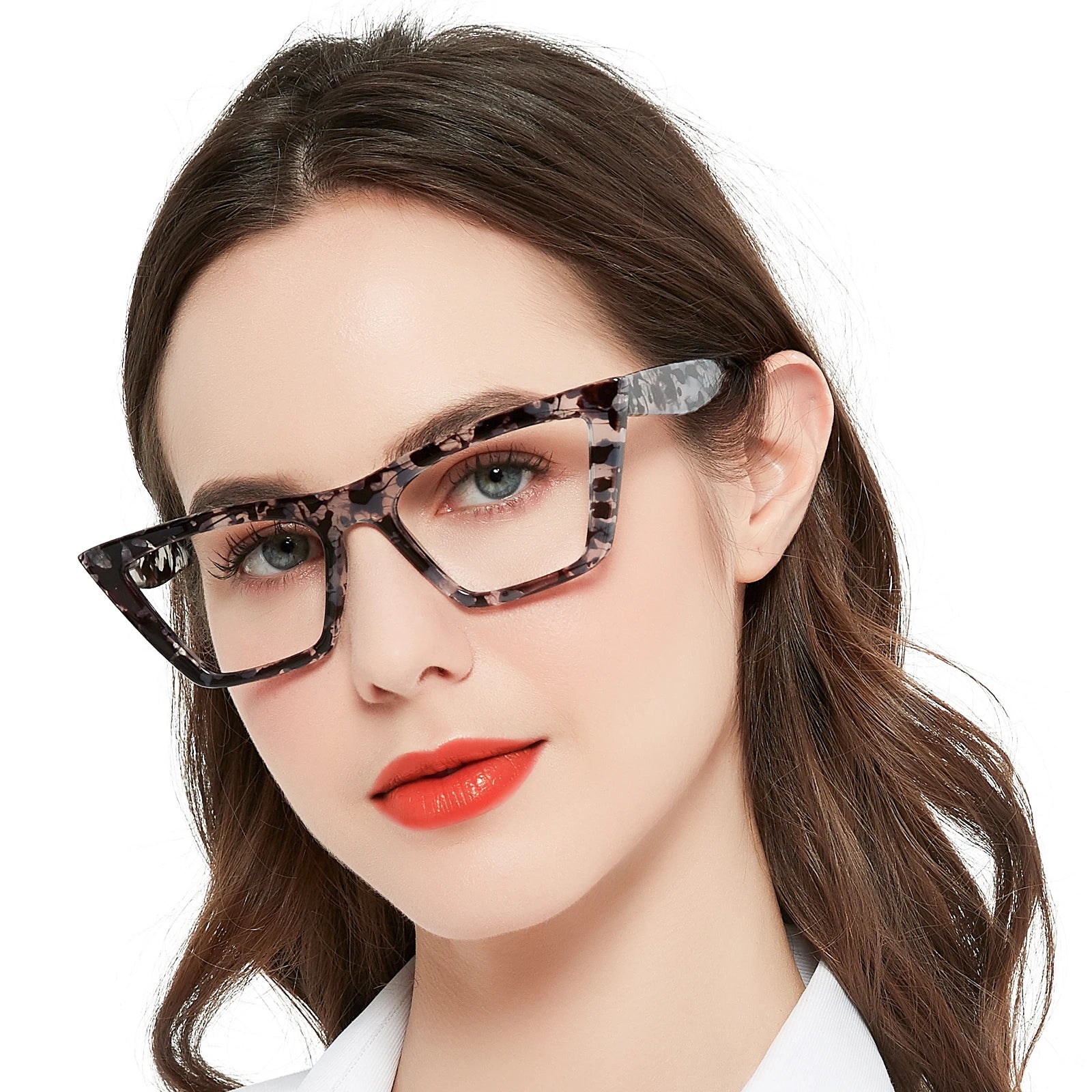 Luxury Oversized Cat Eye Reading Glasses for Women - Clear Lens Eyewear by MARE AZZURO - Premium  from Lizard Vigilante - Just $29.99! Shop now at Lizard Vigilante