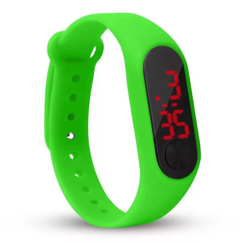 Women's Watch Silicone Wrist Watch for Men and Women Electronic Candy Colors Watches LED Casual Sports Watch Man watch