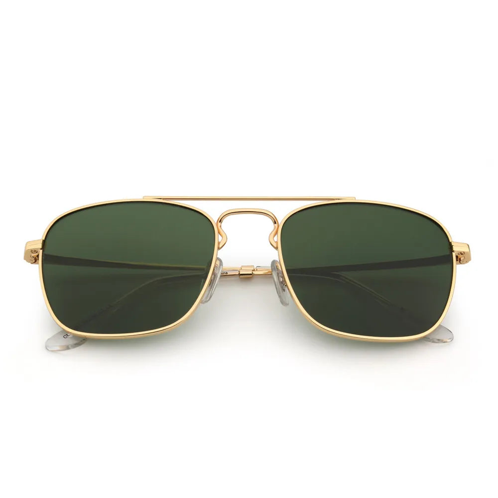 JM EdgeForce Square Sunglasses for Men & Women – Metal Frame UV400 Protection, Rock & Roll Ready - Premium shades from dsers - Just $36.99! Shop now at Lizard Vigilante