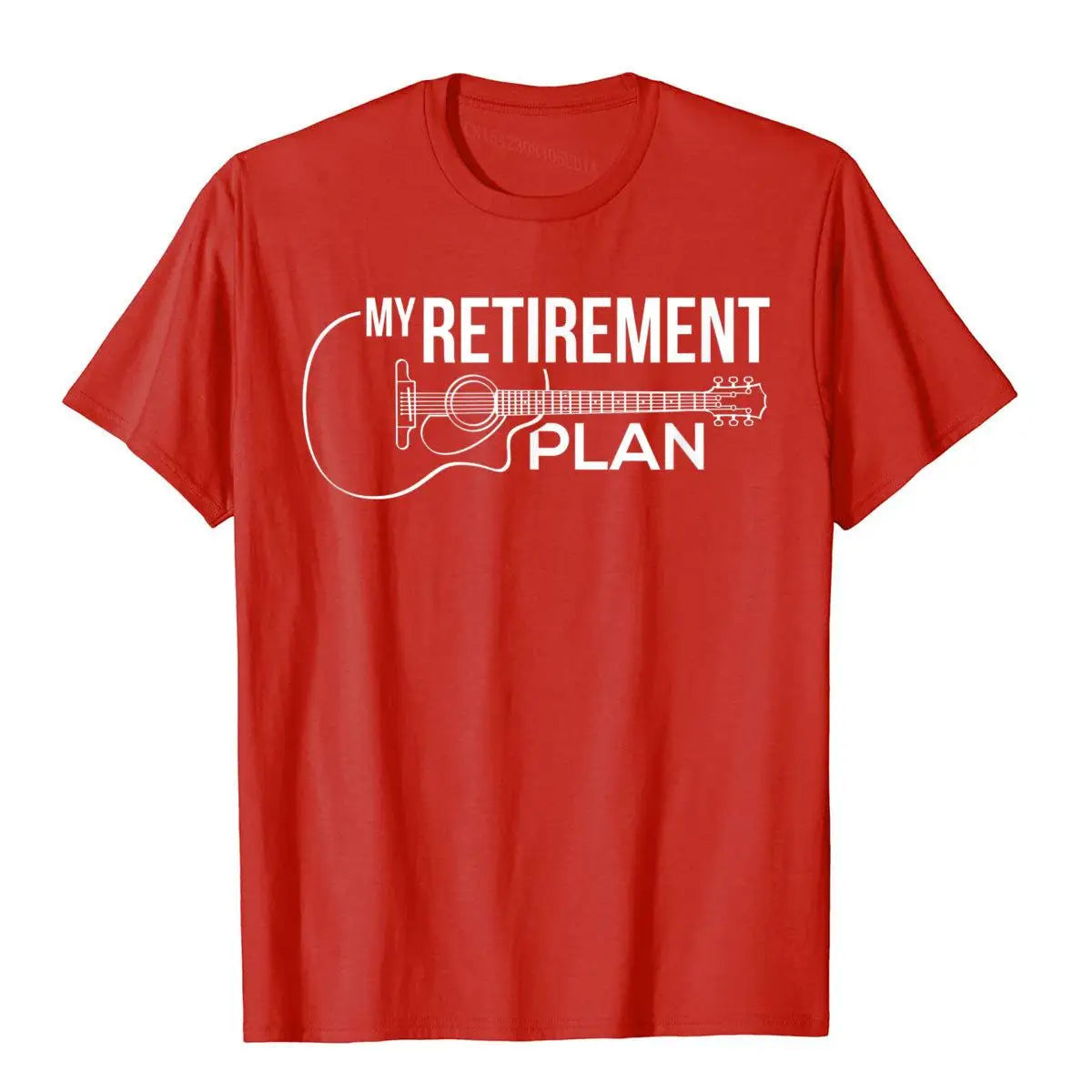 My Retirement Plan Guitar Funny Musicians Shirt T-Shirt Camisas Hombre Tops Tees Cotton Male T Shirts Hip Hop Wholesale - Premium T-Shirt from Lizard Vigilante - Just $20.99! Shop now at Lizard Vigilante