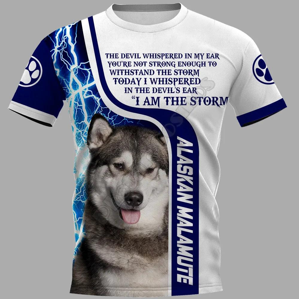 Dog 3D Printed t-shirt Harajuku Streetwear T shirts Funny Animal Men For Women Short Sleeve - Lizard Vigilante