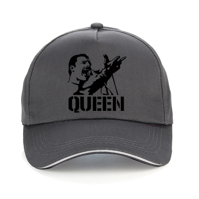 Freddie Mercury: The Queen of Rock Baseball Cap - Premium baserball cap from Lizard Vigilante - Just $23.88! Shop now at Lizard Vigilante