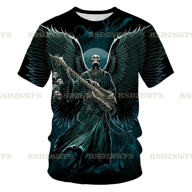 Skull Chug Society – 3D Beer-Drinking T-Shirt for Rockers, Rebels & Weekend Warriors - Premium tee from dsers - Just $54.99! Shop now at Lizard Vigilante