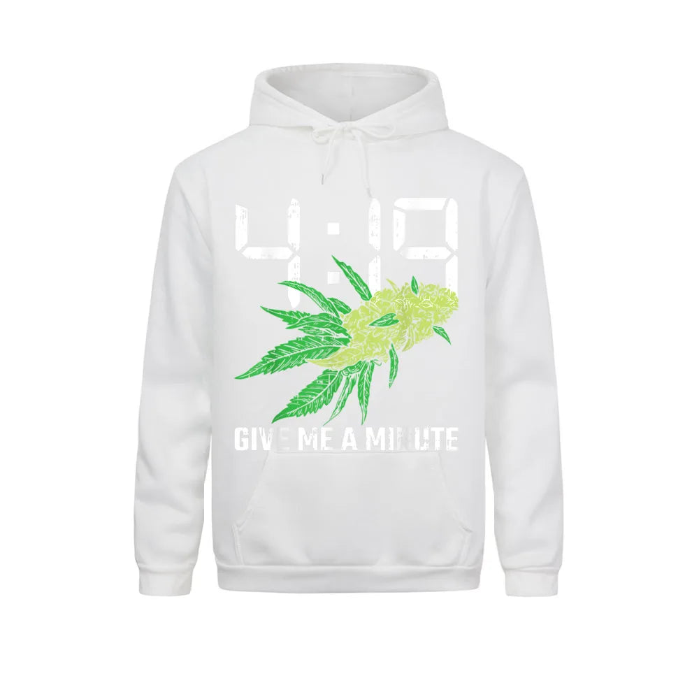 Custom 419 Give Me A Minute 420 Weed Funny Marijuana Lover Gifts Mens Sweatshirts Rife Lovers Day Long Sleeve Hoodies Sportswear - Premium Long-sleeve hoodie from Lizard Vigilante - Just $33.99! Shop now at Lizard Vigilante