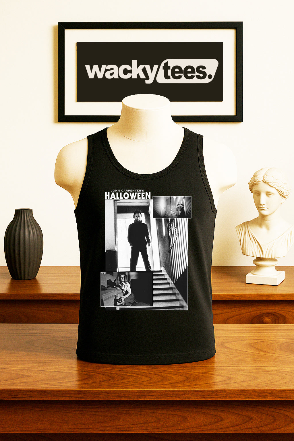 Halloween John Carpenters Horror Terror Halloween Graphic Tee Shirt