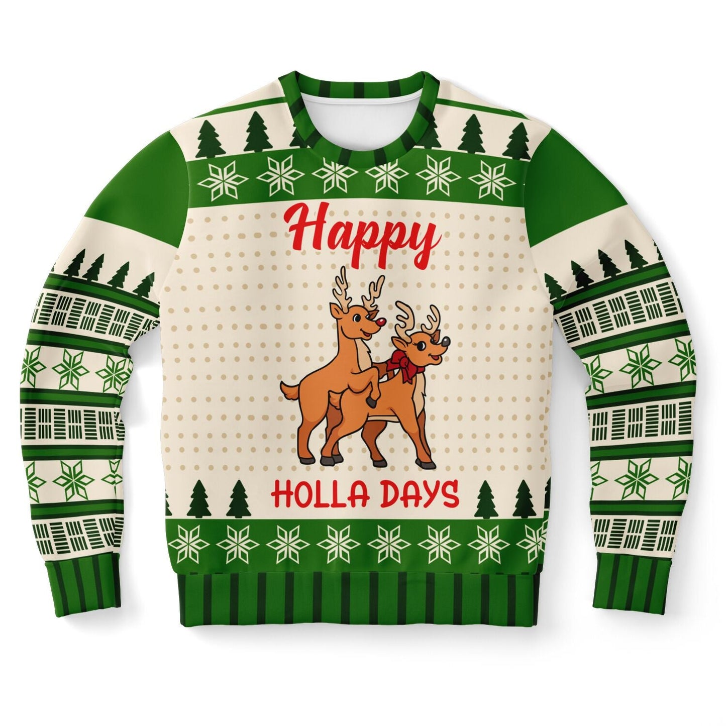 Happy Holla Days Christmas Sweatshirt