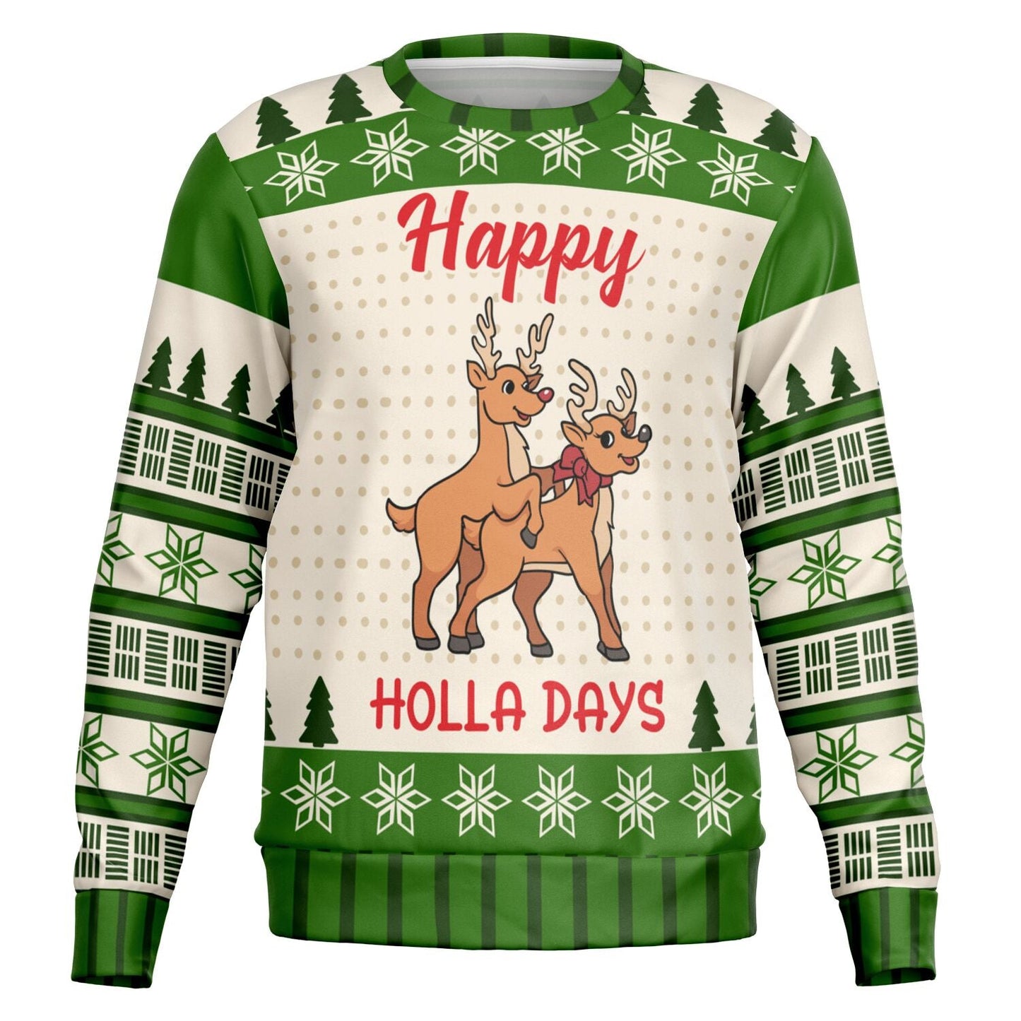 Happy Holla Days Christmas Sweatshirt