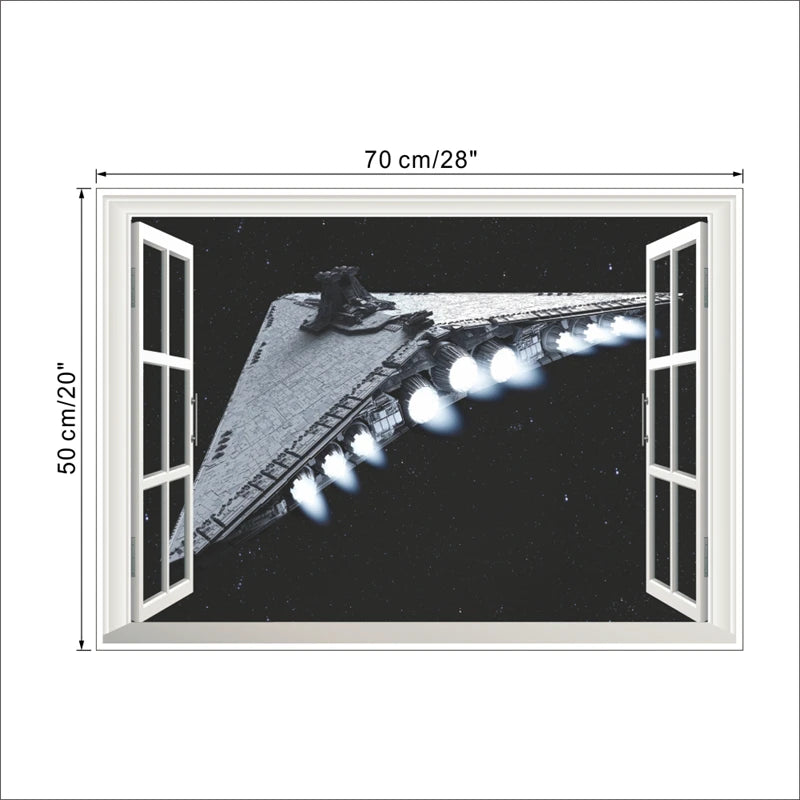 DEATH STAR BLAST FX – 3D Star Wars Wall Sticker for Kids’ Rooms & Rebel Hideouts - Premium decor from dsers - Just $26.99! Shop now at Lizard Vigilante