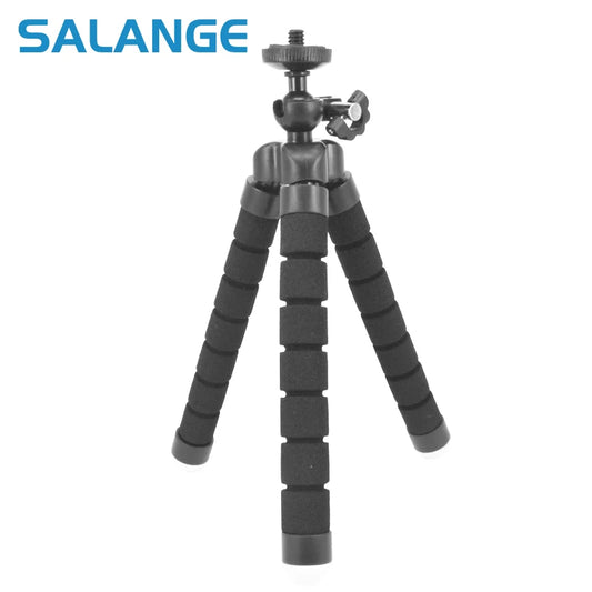 Salange Mini Tripod | Universal Flexible Octopus Tripod for YG300 J15 Mini Projector, iPhone, and Camera | Lightweight Sponge Phone Holder Clip Stand - Premium tripod from Lizard Vigilante - Just $22.99! Shop now at Lizard Vigilante