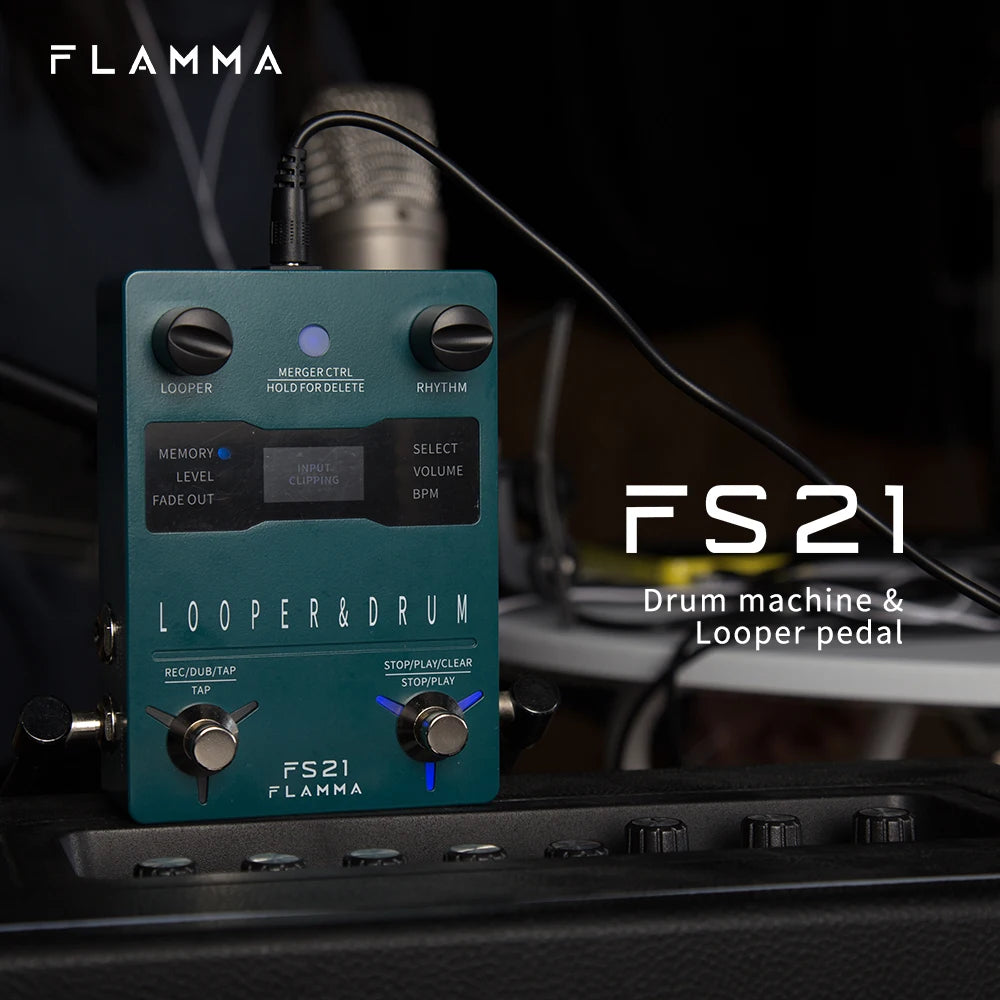 Flamma FS21: The 160-Minute Drum Machine And Looper War Machine