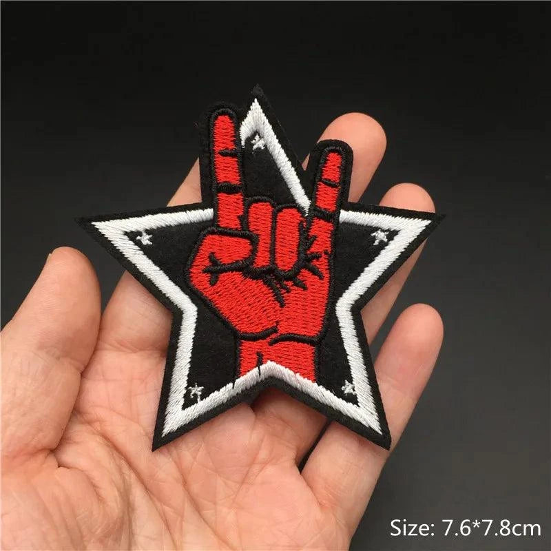 Rock Band Iron-On Patches - DIY Your Metal Style - Premium patches from Lizard Vigilante - Just $9.99! Shop now at Lizard Vigilante