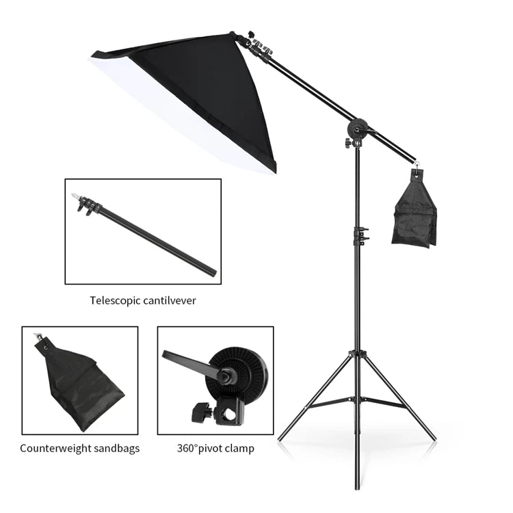 200cm Adjustable Photography Tripod Light Stand with 1/4 Screw Head, Lightweight Aluminum Tripod for Ring Light, Phone & DSLR Cameras – Pro Photo Studio Support - Premium light stand from Lizard Vigilante - Just $21.99! Shop now at Lizard Vigilante