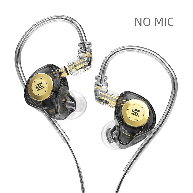 Pro Earphones Dynamic KZ EDX In Ear Monitors HiFi Wired Headphones Bass Stereo Game Music Earplugs Noise Cancelling Headset - Premium  from Lizard Vigilante - Just $19.99! Shop now at Lizard Vigilante