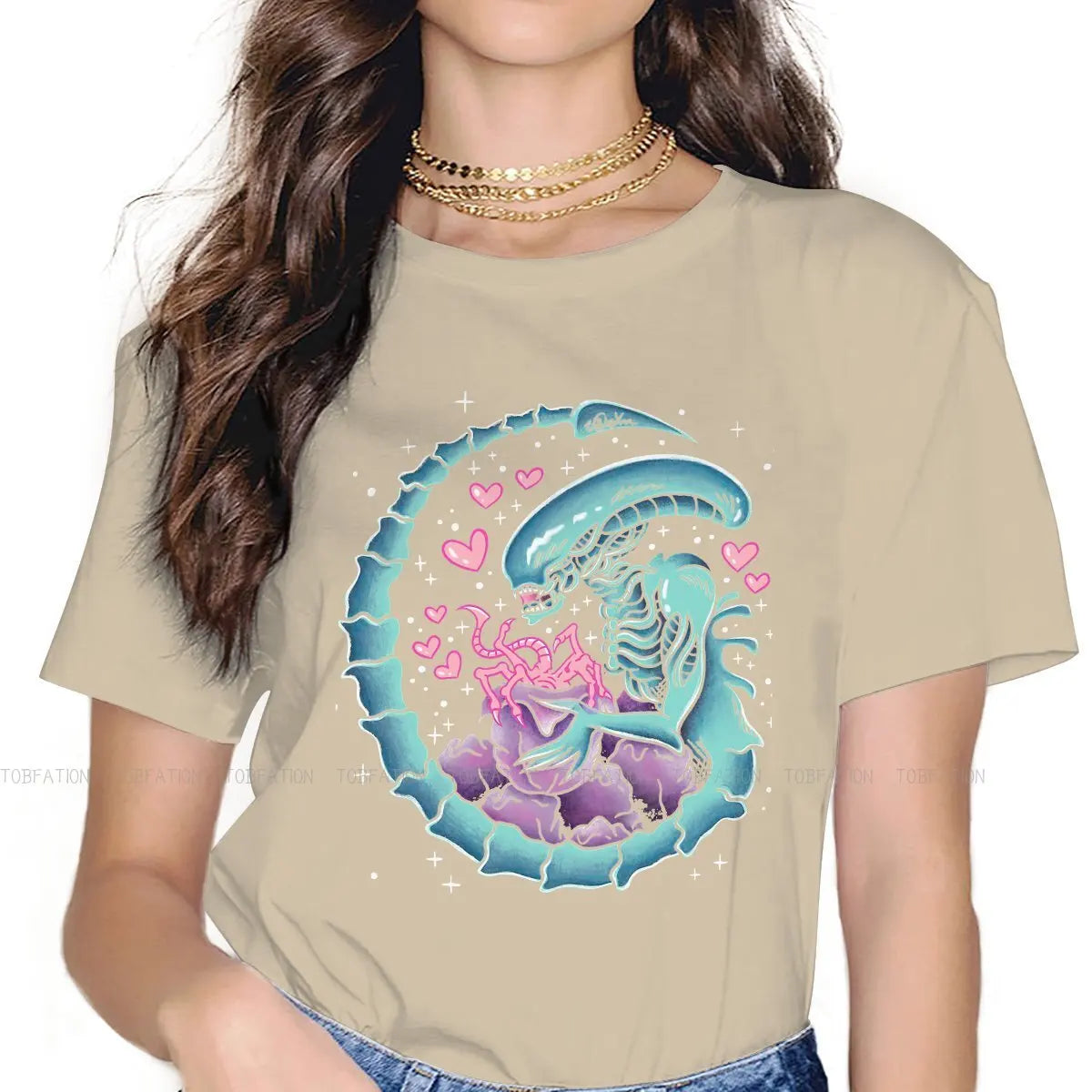 Xenomorph Eggs T-Shirt - Alien Fan Must-Have - Premium T-shirt from Lizard Vigilante - Just $23.88! Shop now at Lizard Vigilante