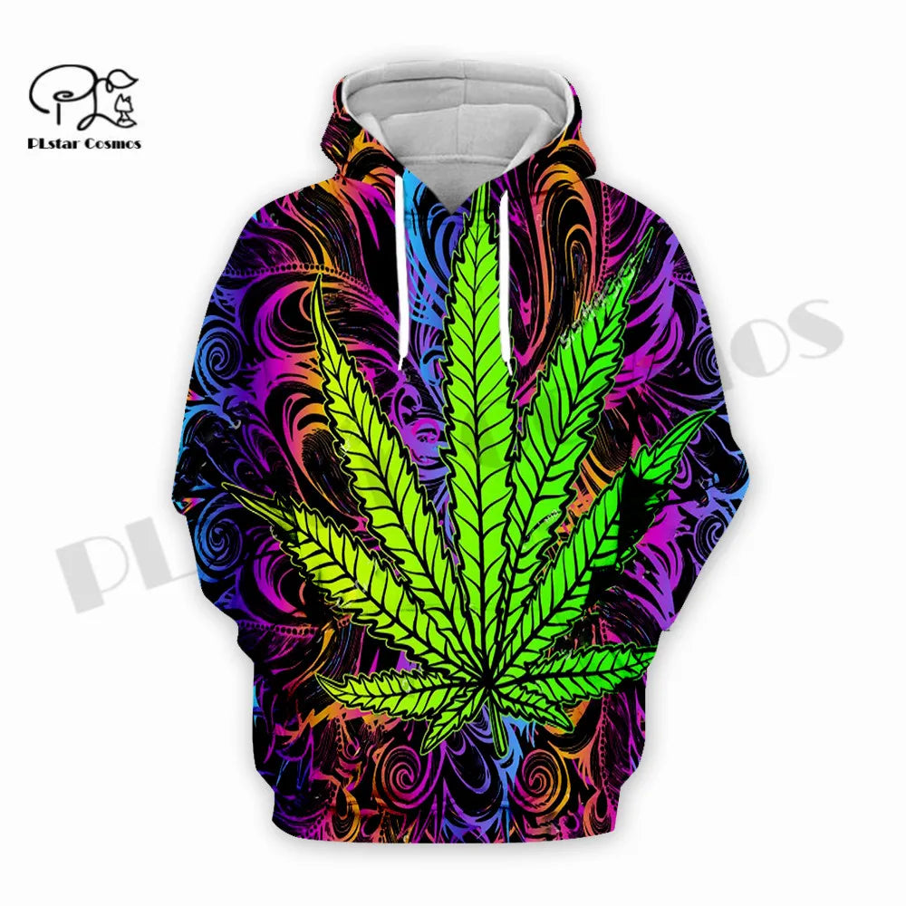 Psychedelic Paradise: 3D Print Mushroom Hoodie - Premium Hoodie from Lizard Vigilante - Just $49.99! Shop now at Lizard Vigilante