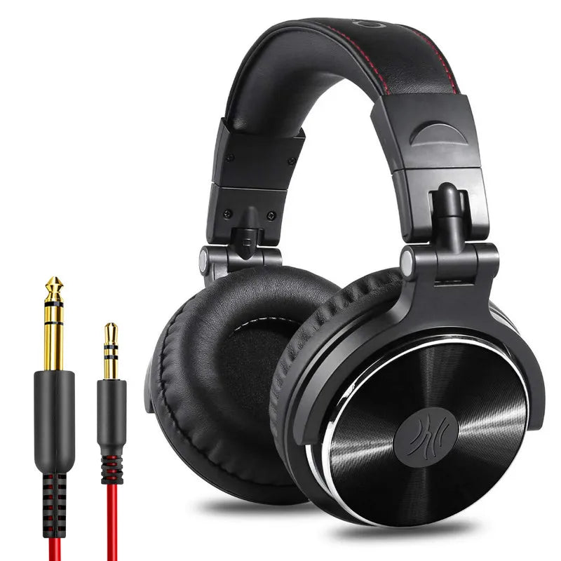 Oneodio Professional Studio Pro DJ Headphones with Microphone - Over-Ear HiFi Monitor Headset for Music, Phone, and PC - Premium headphones from Lizard Vigilante - Just $59.99! Shop now at Lizard Vigilante