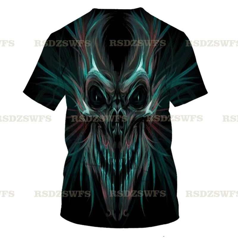 Skull Chug Society – 3D Beer-Drinking T-Shirt for Rockers, Rebels & Weekend Warriors - Premium tee from dsers - Just $54.99! Shop now at Lizard Vigilante