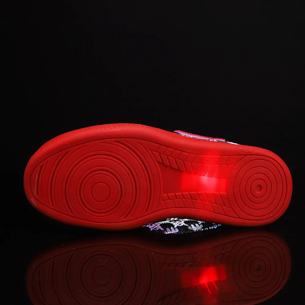 UncleJerry 2020 New Fiber Optic Shoes big boys girls and adult USB Rechargeable Glowing Sneakers Party Shoes Cool Street Shoes - Premium  from Lizard Vigilante - Just $73.99! Shop now at Lizard Vigilante