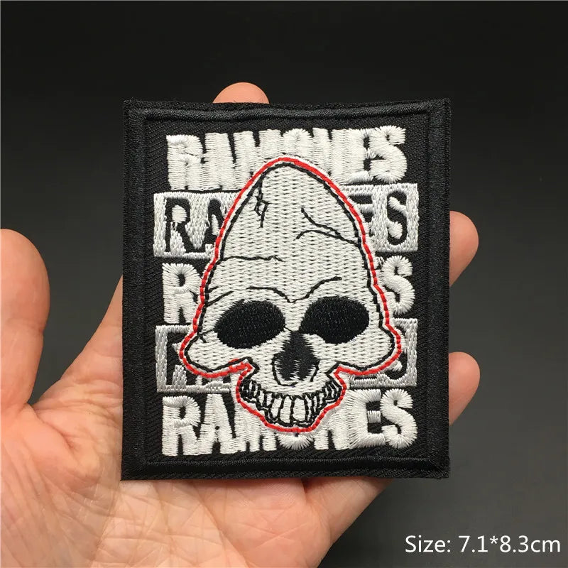 Rock Your World: Embroidered Band & Punk Patches - Premium patches from Lizard Vigilante - Just $1.99! Shop now at Lizard Vigilante