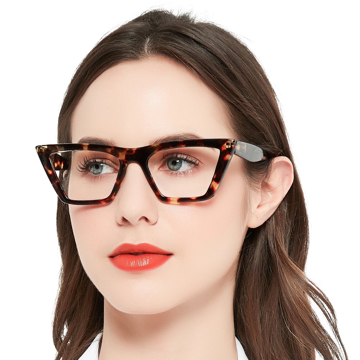 Luxury Oversized Cat Eye Reading Glasses for Women - Clear Lens Eyewear by MARE AZZURO - Premium  from Lizard Vigilante - Just $29.99! Shop now at Lizard Vigilante