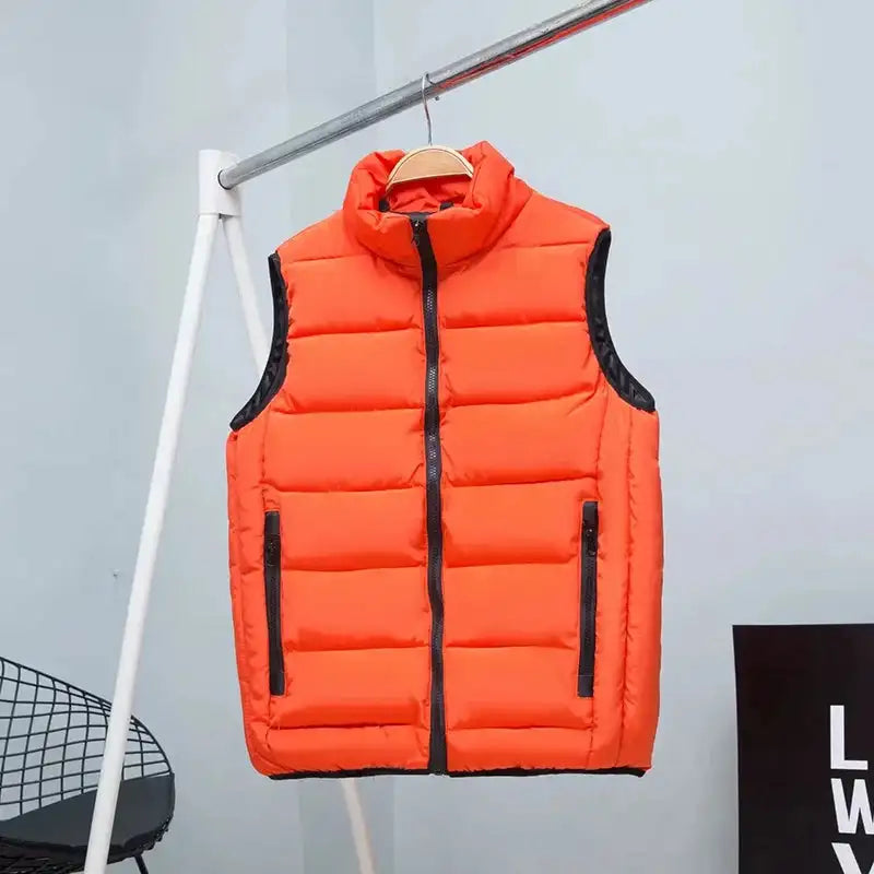 Customized/DIY logo vest personality logo casual men's and women's slim sleeveless top vest autumn and winter clothing