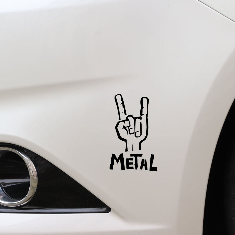 LYKX Heavy Metal Bass Riot – Electric Guitar Rock Car Sticker for Autos, Bikes, and Outlaws - Premium sticker from dsers - Just $15.66! Shop now at Lizard Vigilante