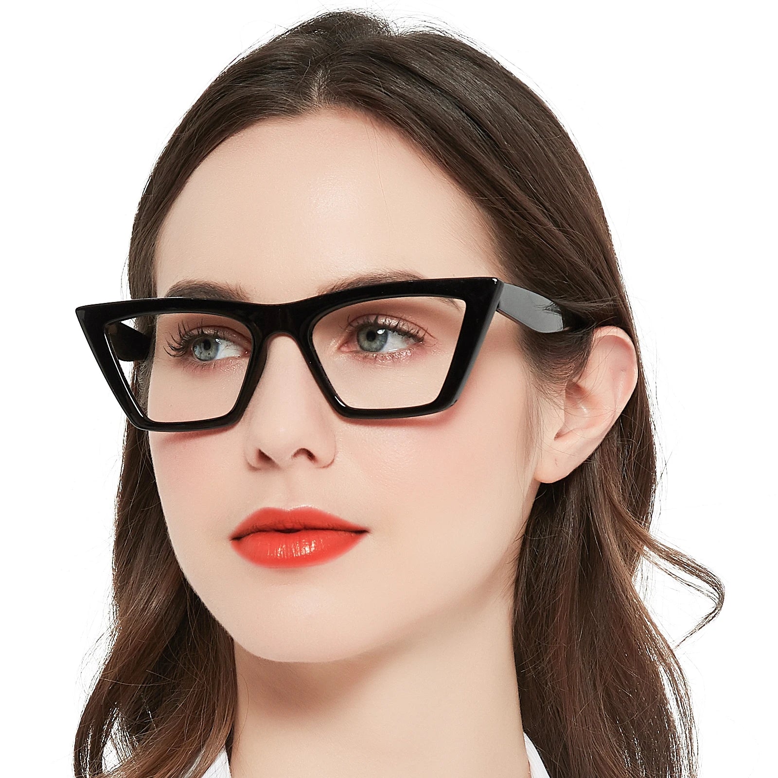 Luxury Oversized Cat Eye Reading Glasses for Women - Clear Lens Eyewear by MARE AZZURO - Premium  from Lizard Vigilante - Just $29.99! Shop now at Lizard Vigilante