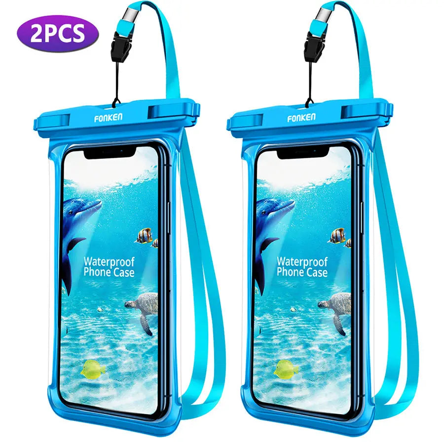 Full View Waterproof Phone Case – Rock the Waves, Keep Your Gear Dry | Snow, Rain, Underwater Survival | Ultimate Waterproof Mobile Pouch for Adventurers - Premium phone case from dsers - Just $17.77! Shop now at Lizard Vigilante