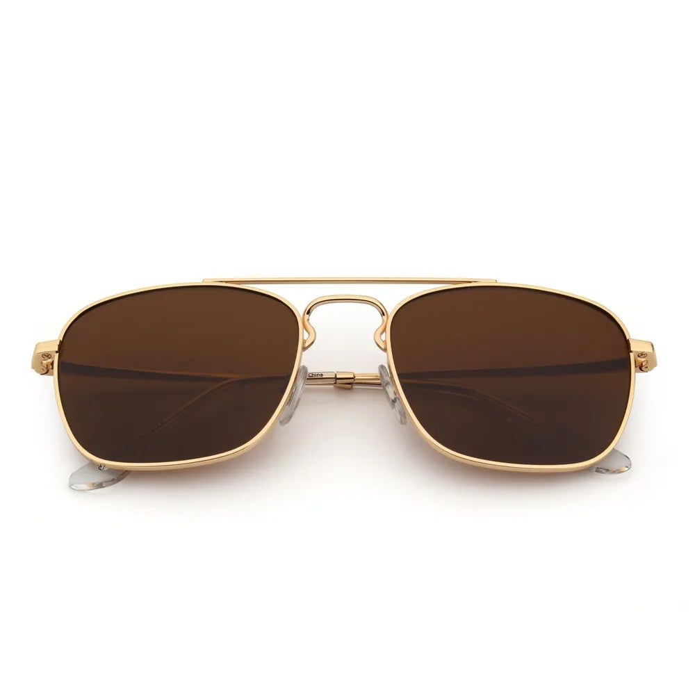 JM EdgeForce Square Sunglasses for Men & Women – Metal Frame UV400 Protection, Rock & Roll Ready - Premium shades from dsers - Just $36.99! Shop now at Lizard Vigilante