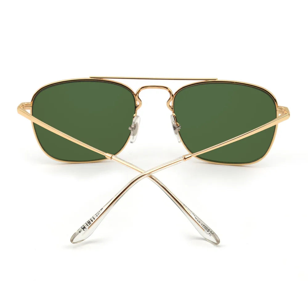 JM EdgeForce Square Sunglasses for Men & Women – Metal Frame UV400 Protection, Rock & Roll Ready - Premium shades from dsers - Just $36.99! Shop now at Lizard Vigilante