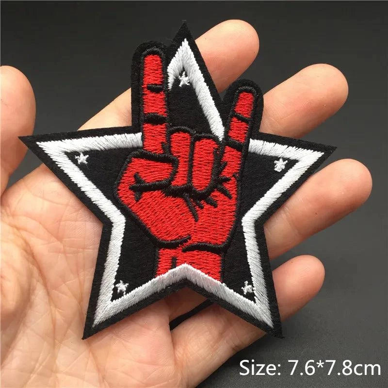 Rock Band Iron-On Patches - DIY Your Metal Style - Premium patches from Lizard Vigilante - Just $9.99! Shop now at Lizard Vigilante