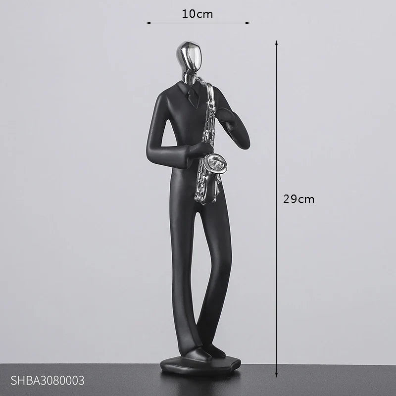 Abstract Sculpture Human Figurines Modern Home Decoration Resin Character Statue Living Room Office Bookshelf Decor Accessories
