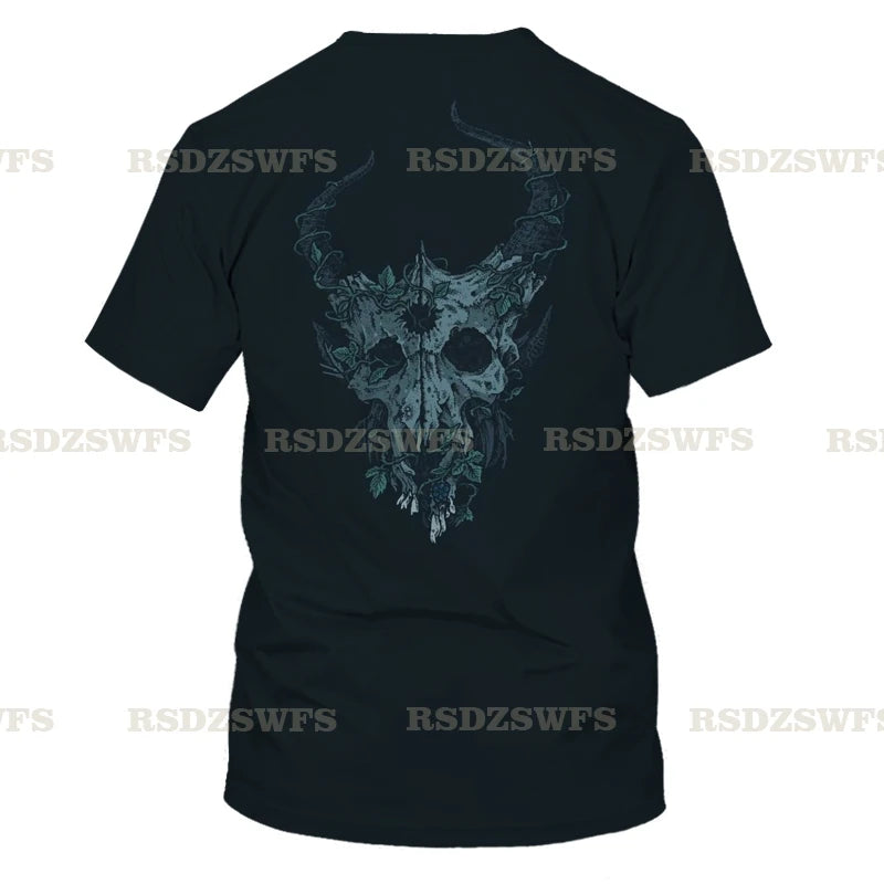 Skull Chug Society – 3D Beer-Drinking T-Shirt for Rockers, Rebels & Weekend Warriors - Premium tee from dsers - Just $54.99! Shop now at Lizard Vigilante