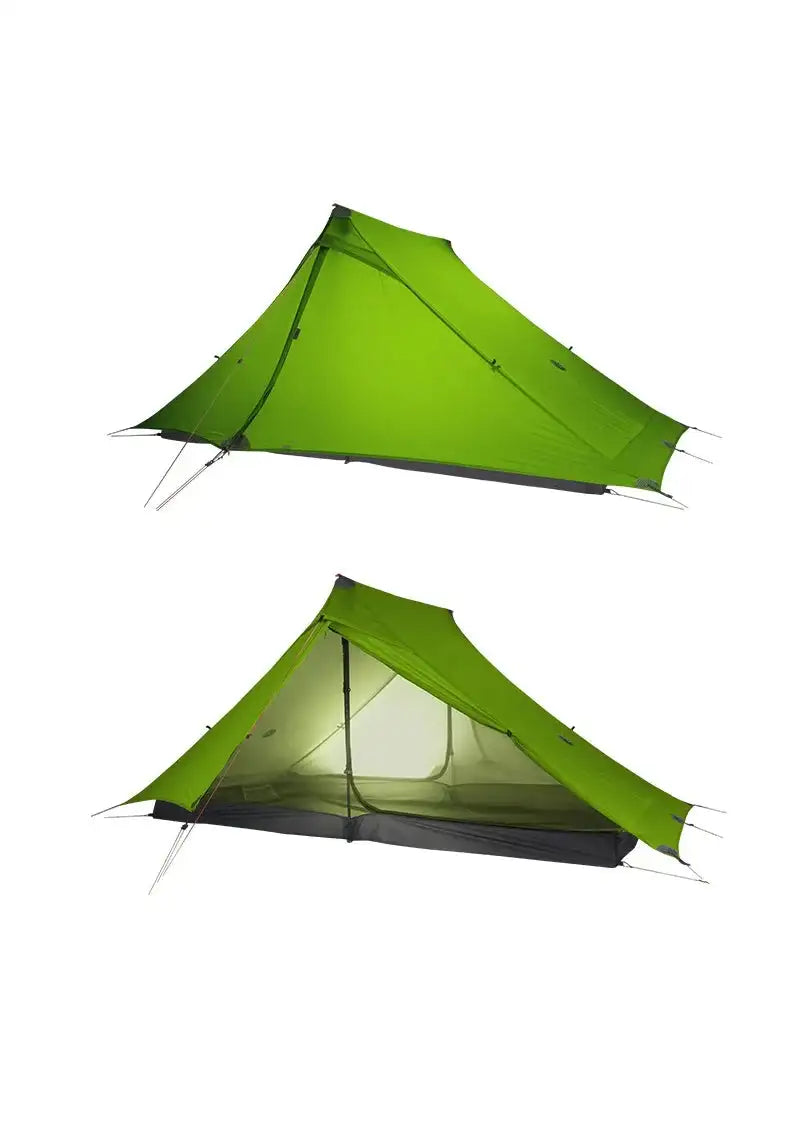 3F UL GEAR LanShan 2 pro 2 Person Outdoor Ultralight Camping Tent 3 Season Professional 20D Nylon Both Sides Silicon Tent