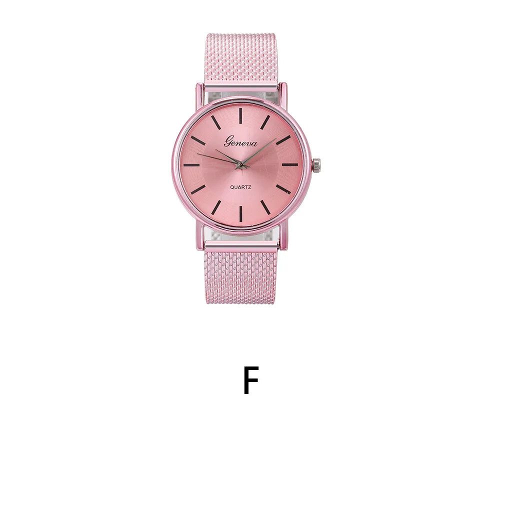 Women Watches Luxury Quartz Braceletes Stainless Steel Dial Casual Bracelet Montre Femme Ladies Watch Zegarek Damski Reloj Mujer - Premium  from Lizard Vigilante - Just $2.99! Shop now at Lizard Vigilante